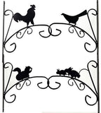 Animal Hanging Basket Brackets Metal Wall Mounted Hanging Trailing Plant Support