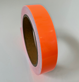 Orange Glow In The Dark Sticky Tape 20mm x 10 metre Roll Self Adhesive Luminous
