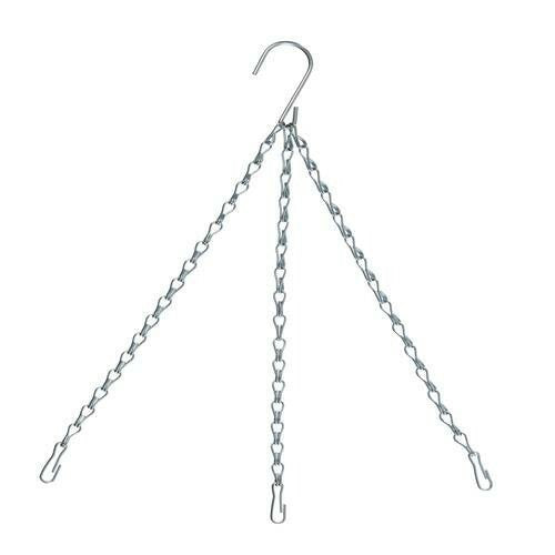20 x Hanging Basket Chains Replacements Easy Fit Garden Spare Metal Hanger Hook