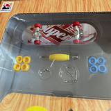 Finger Skateboard & Halfpipe Ramp Set Mini DIY Wood Skate Park Fingerboard Gift