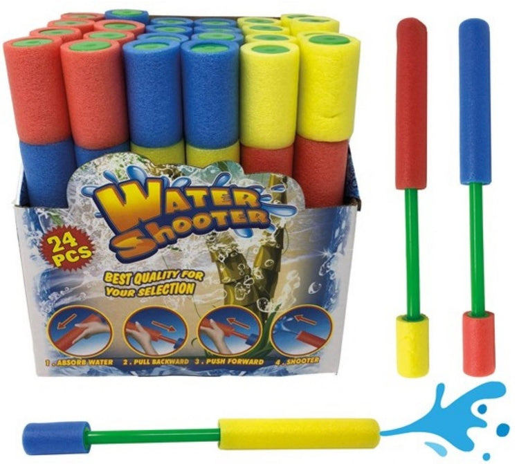 24x Foam Water Gun 20cm Hydro Blasters Pump Shooter Kids Summer Party Gift Toy