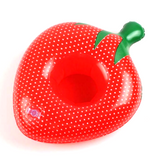 4x Inflatable Strawberry Drink Holders Floating Hot Tub Swimming Pool Party bath