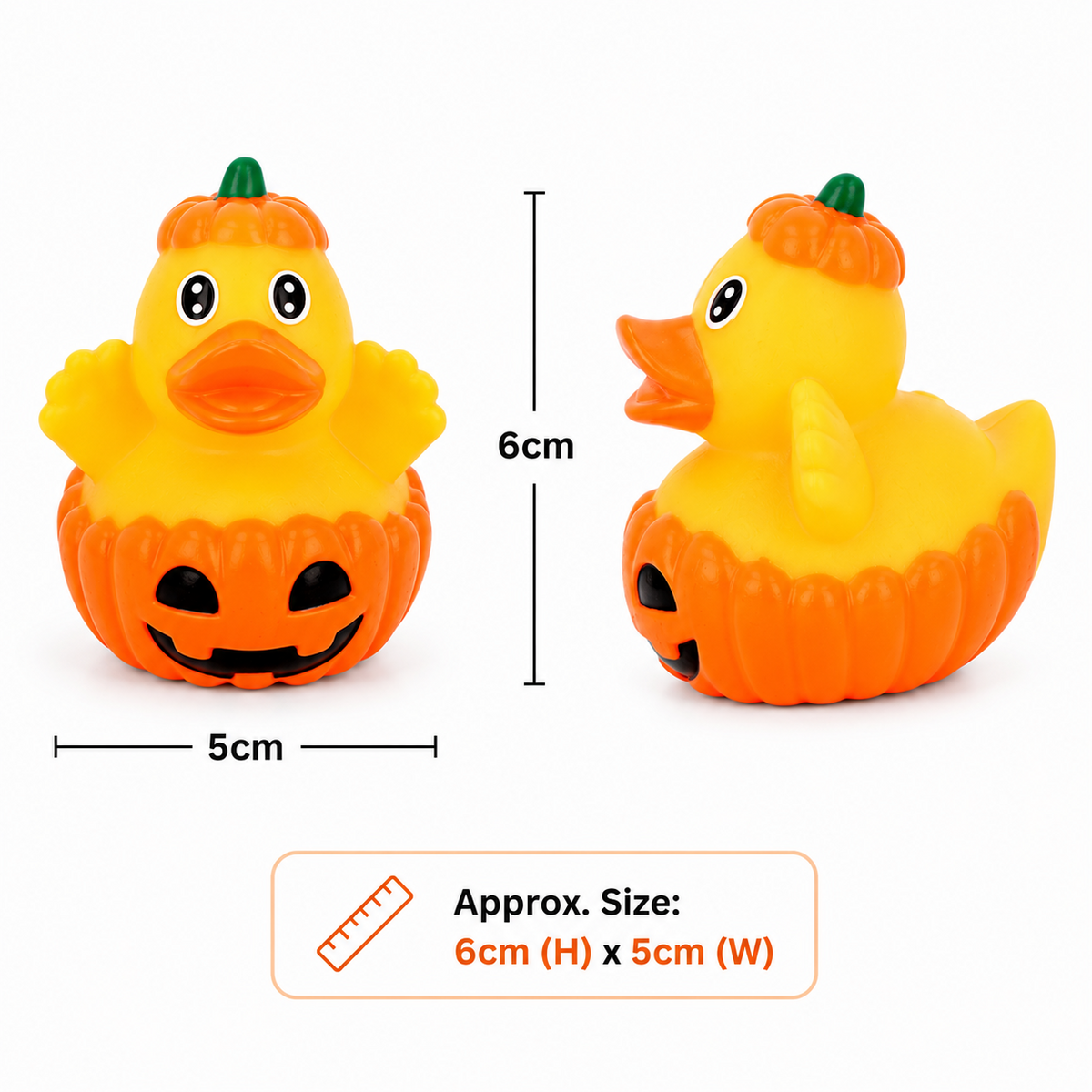 Halloween Rubber Duck Spooky Decoration Bath Toys Party Bag Fillers Kids Prizes
