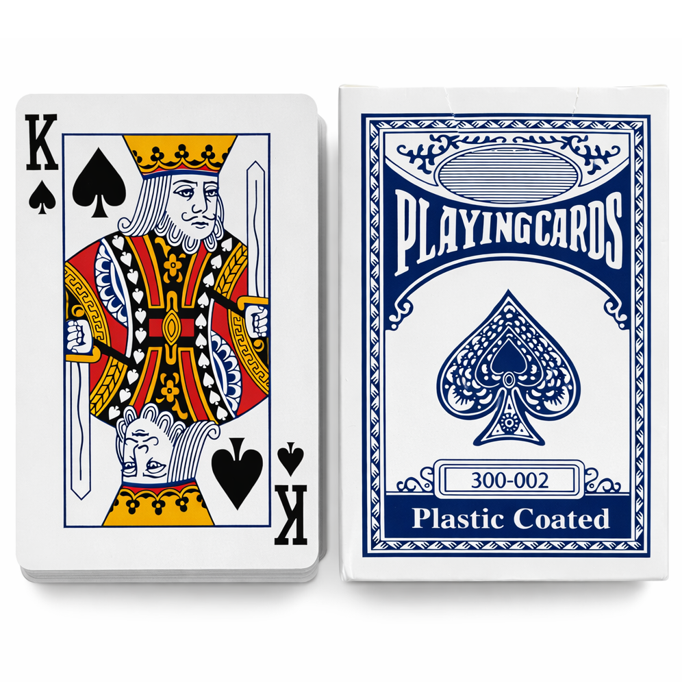 Playing Cards 1-24 Packs Deck of Quality Plastic Coated Professional Poker Game