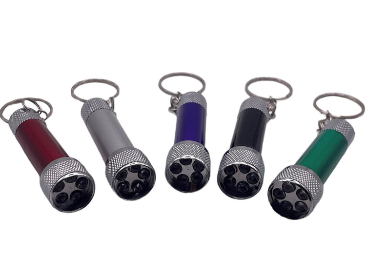 100 x Torches Bulk Buy Bright LED Keyring Emergency Camping Mini Night Light