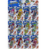 Mini Finger Skateboards Pack of 5 Fun Truck Board Deck Toy Gift Kids Children