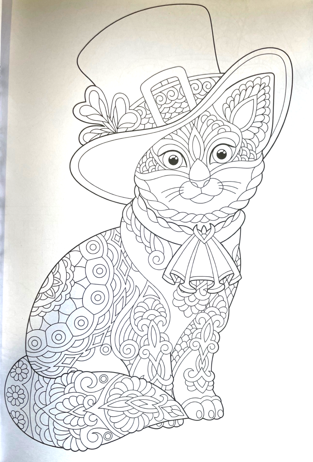 Animal Colouring Book A4 - Adult Anti Stress 48 Page Book For Relaxing Mind Gift