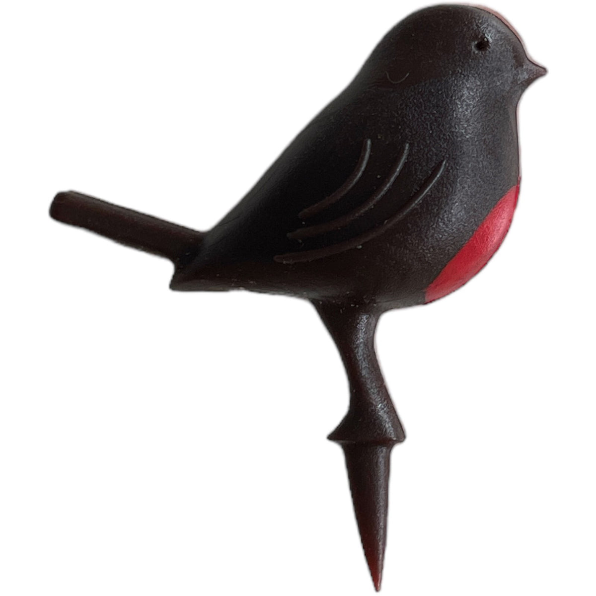 Robin Christmas Cake Topper pack of 12 Yule Log Cupcake Mini Bird Decoration