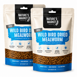 2kg Dried Mealworms for Wild Birds Premium Natural High Protein Garden Bird Feed