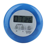Blue Digital Kitchen Timer Magnetic Clip Chef Restaurant Count Down Stopwatch