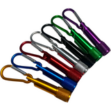 14x Mini Torch Carabiner Clip Keyring Bright LED Emergency Camping Night Light