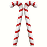 Inflatable Christmas Decoration Candy Cane 90cm Stick Indoor Outdoor Blow Up fun
