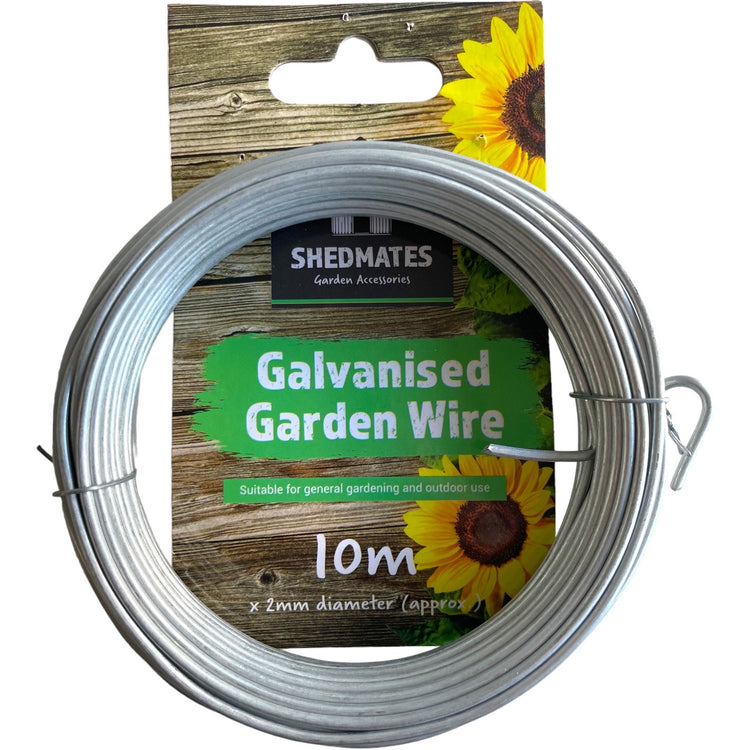 Galvanised garden wire 10m x 2mm