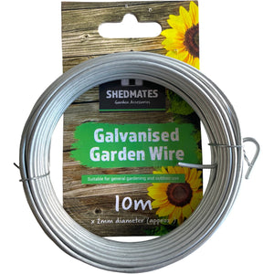 Galvanised garden wire 10m x 2mm