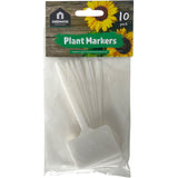 pack of 10 square plant label markers