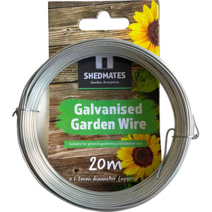 Galvanised garden wire 20m x1.2mm