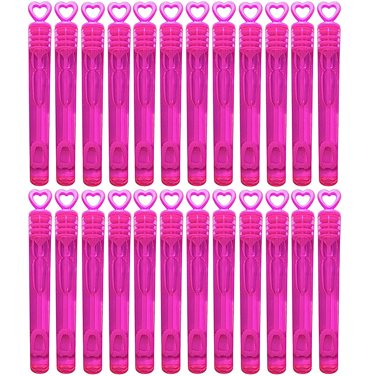 Pink bubble tubes