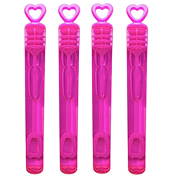 Pink Heart Bubble tubes