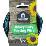 5m green thick garden wire 3mm