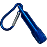 Blue LED Torch with carabiner clip