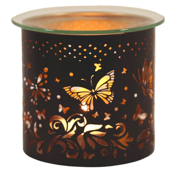 butterfly tea light wax melt burner