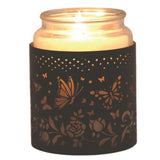 tea light wax melt burner candle surround