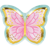 Butterfly shaped party plates