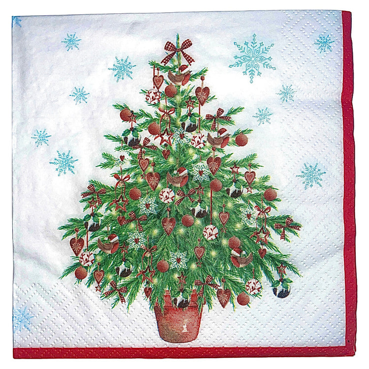 Christmas tableware Tree Napkins