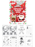 Christmas Activity Pack Kids 5pc Xmas Eve Box Stocking Filler For Kids Gift Idea