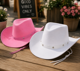 Adult Texan Cowgirl Cowboy Hat Wild West Hen Stag Fancy Dress Party Mens Women