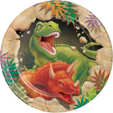 Small Dinosaur party plate 17cm