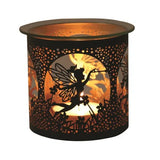 Fairy oil and wax burner candle holder