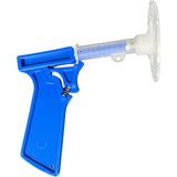 Blue fly swatter gun
