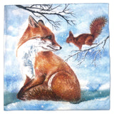 Christmas Tableware Fox napkins