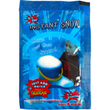 instant fake snow powder packaging