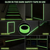 25mm Glow In The Dark Tape 10 metre Roll Sticky Self Adhesive Luminous Sticker
