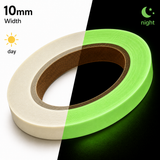 10mm Glow In The Dark Tape 10 metre Roll Sticky Self Adhesive Luminous Sticker