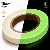 15mm Glow In The Dark Tape 10 metre Roll Sticky Self Adhesive Luminous Sticker
