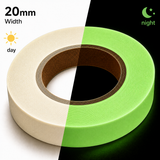 20mm Glow In The Dark Tape 10 metre Roll Sticky Self Adhesive Luminous Sticker