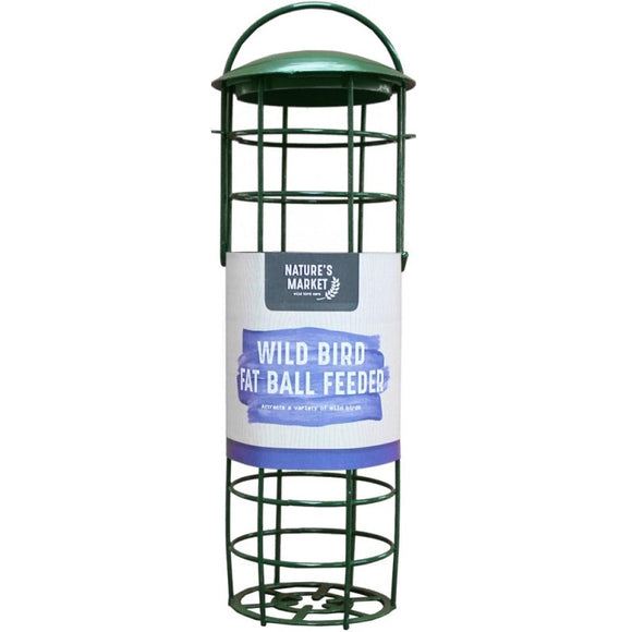 Garden bird fat ball feeder