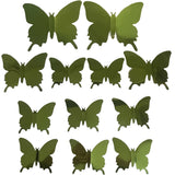 Green butterfly wall stickers