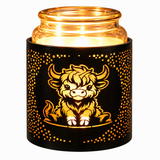 Highland Cow Tea Light Oil Burner Wax Melt Candle Holder Cute Gift Idea