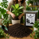 House Plant Compost Potting Mix Indoor Plant Pot Multi Purpose Soil With Perlite