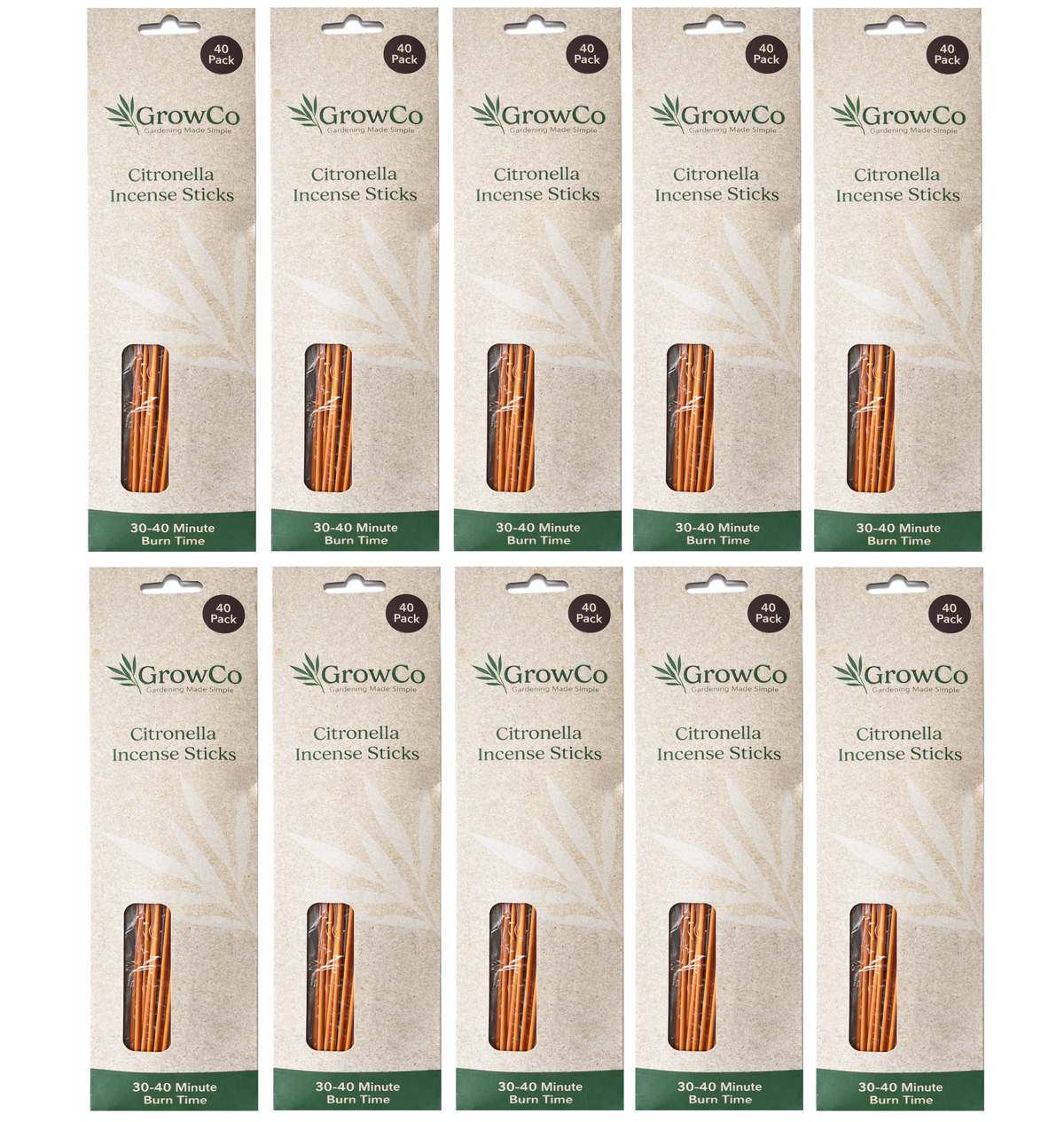 Citronella Incense Sticks Outdoor Garden Anti Bug Fly Mosquito Insect Candles