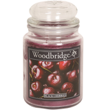 Woodbridge Large Black Cherry Scented Jar Candle