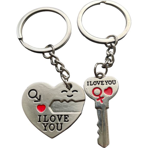 key to my heart couples keyring gift idea