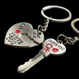 key to my heart couples keyring gift idea