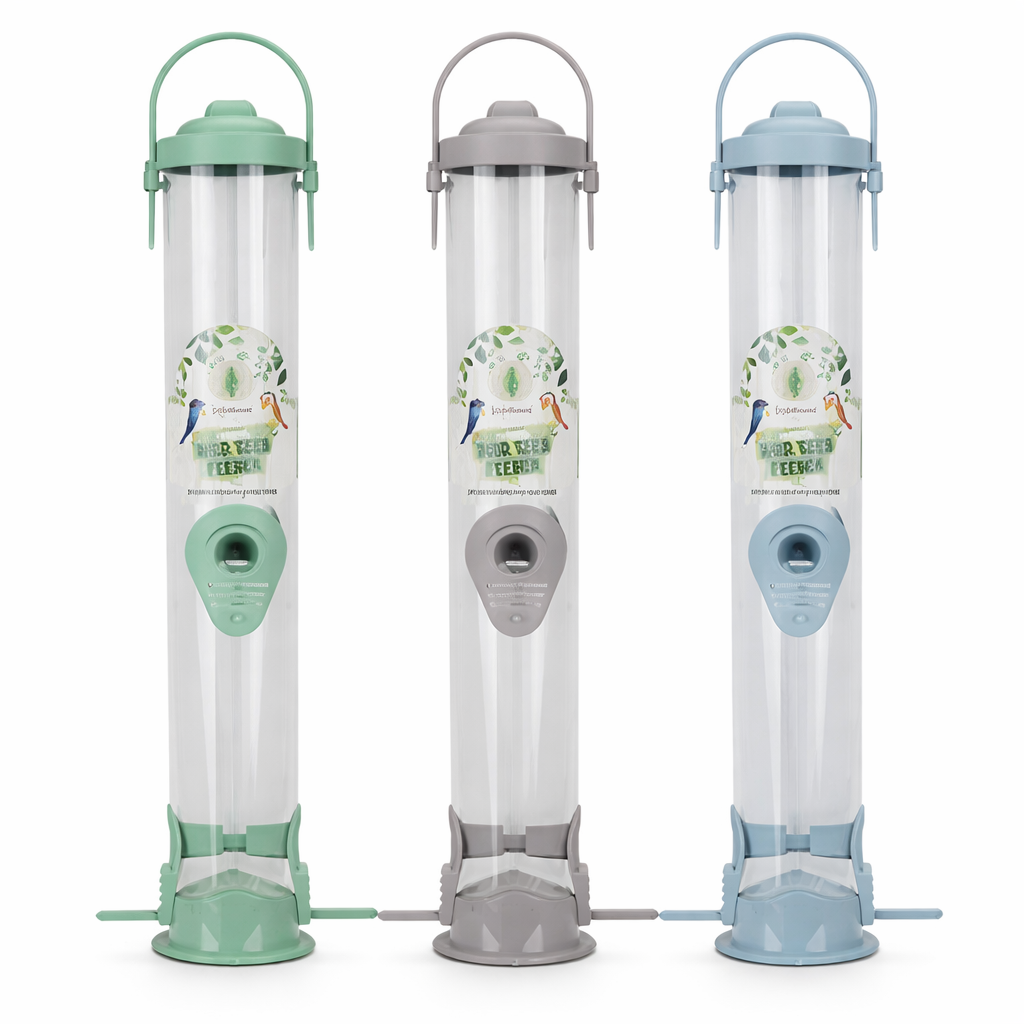 Large Seed Feeders For Birds Pack of 2 Wild Garden Feeding Station Gift Idea XL