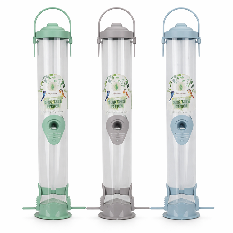 Large Seed Feeders For Birds Pack of 2 Wild Garden Feeding Station Gift Idea XL