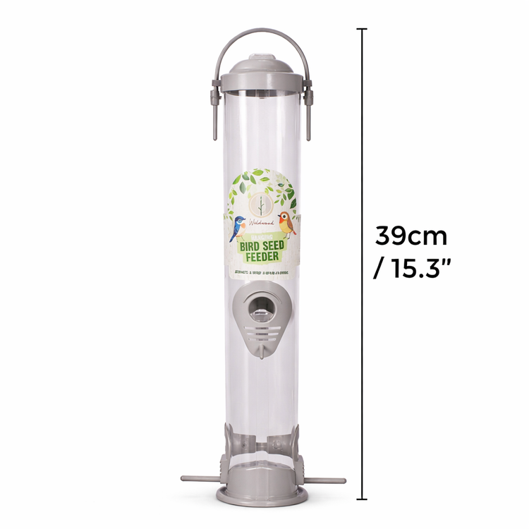 Large Seed Feeders For Birds Pack of 2 Wild Garden Feeding Station Gift Idea XL
